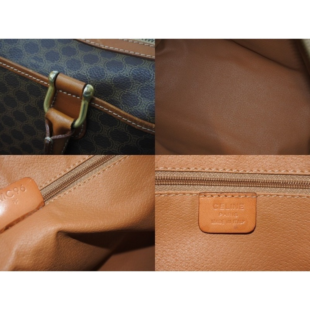 Celine handbag brown leather macadam Triomphe - Picture 8 of 8
